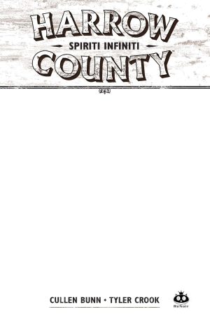 Harrow County vol. 1 - White Edition