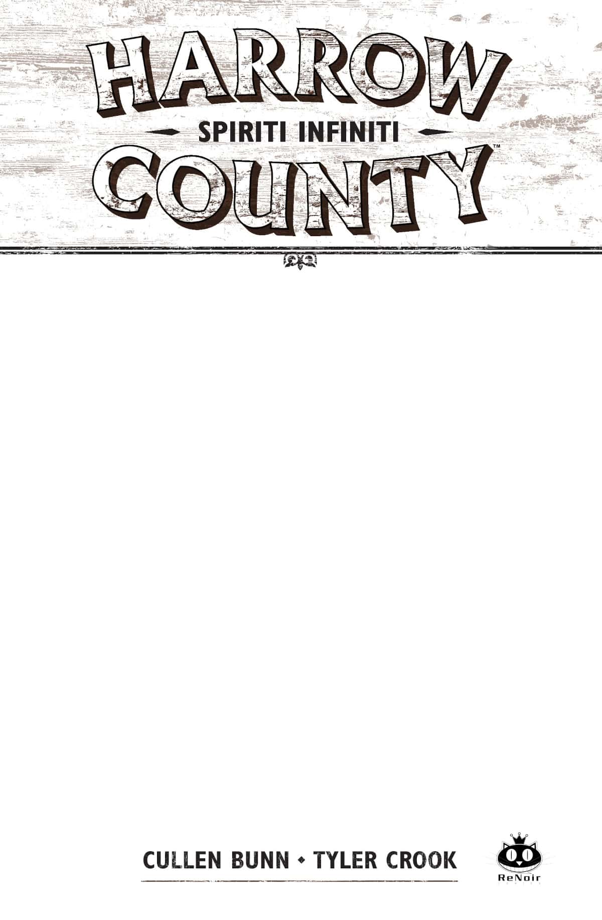 Harrow County vol. 1 - White Edition